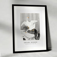 Ohara Koson - Two geese on a river (1900 - 1930) by Ohara Koson (1877-1945)