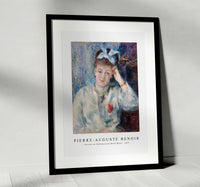 
              Pierre Auguste Renoir - Portrait of Mademoiselle Marie Murer (Portrait de Mademoiselle Marie Murer) (1877)
            