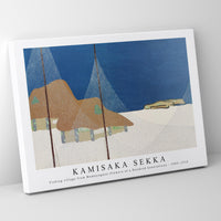 Kamisaka Sekka - Fishing village from Momoyogusa–Flowers of a Hundred Generations (ca. 1909–1910)