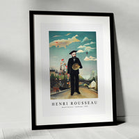 Henri Rousseau - Myself Portrait – Landscape 1890