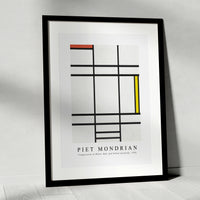 Piet Mondrian - Composition in White, Red, and Yellow painting 1936