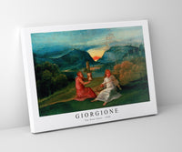 
              Giorgione - The Hour Glass 1505
            