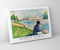 
              Georges Seurat - Study for Bathers at Asnières 1883-1884
            