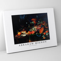 Abraham Mignon - Fruits and oysters