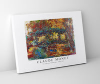 
              Claude Monet - The Japanese Footbridge 1920-1922
            