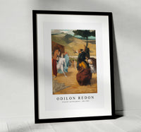 
              Odilon Redon - Alexander and Bucephalus 1861-1862
            