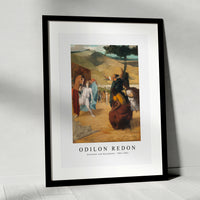Odilon Redon - Alexander and Bucephalus 1861-1862