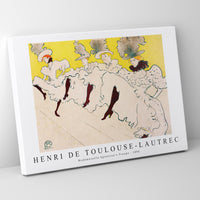 Henri De Toulouse–Lautrec - Mademoiselle Eglantine’s Troupe 1896