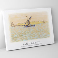 Jan Toorop - Sailing boats off the coast of Domburg (1907)
