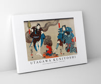 
              Utagawa Kuniyoshi - Oyone Magoshichi Taheiji 1798-1861
            