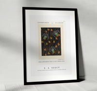 
              E.A.Seguy - Art Deco Flower pattern pochoir print in oriental style (2)
            