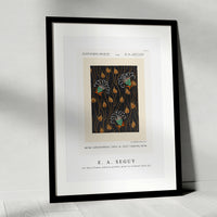 E.A.Seguy - Art Deco Flower pattern pochoir print in oriental style (2)
