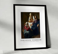 
              Johannes Vermeer - Christ in the House of Martha and Mary 1654-1656
            