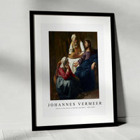 Johannes Vermeer - Christ in the House of Martha and Mary 1654-1656