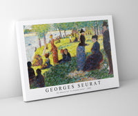 
              Georges Seurat - Oil Sketch for “La Grande Jatte” 1884
            