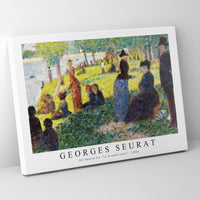 Georges Seurat - Oil Sketch for “La Grande Jatte” 1884