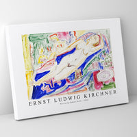 Ernst Ludwig Kirchner - Reclining Female Nude 1923