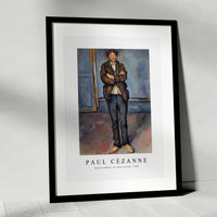 Paul Cezanne - Paysan debout, les bras croisés 1895