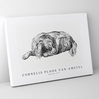 Cornelis ploos van amstel - Lying dog-1777