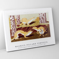 Maurice Pillard Verneuil - Hermines vulgaires from L'animal dans la décoration (1897)