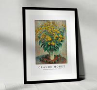 
              Claude Monet - Jerusalem Artichoke Flowers 1880
            