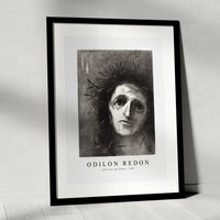 Odilon Redon - Christ by the Flower 1887