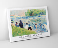
              Georges Seurat - Bathers (Study for Bathers at Asnières) 1883-1884
            