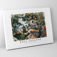 Paul Cezanne - Rocks in the Forest 1890