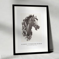 Albert Pinkham Ryder - Decorative Horse's Head 1938