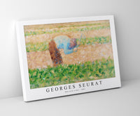 
              Georges Seurat - Man with a Hoe 1882
            