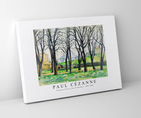 
              Paul Cezanne - Chestnut Trees at Jas de Bouffan 1885-1886
            