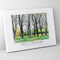 Paul Cezanne - Chestnut Trees at Jas de Bouffan 1885-1886