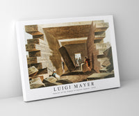 
              Luigi Mayer - Interior of the Temple of Jupiter Ammon 1810
            