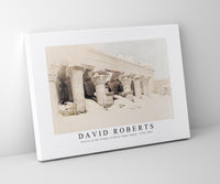 
              David Roberts - Portico of the Temple of Edfou Upper Egypt-1796-1864
            
