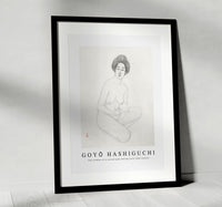 
              Goyo Hashiguchi - Two studies of a seated nude during early 20th century
            