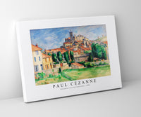 
              Paul Cezanne - (Gardanne [vue horizontale]) 1885
            