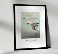 
              Ohara Koson - Great geese in flight (1925 - 1936) by Ohara Koson (1877-1945)
            