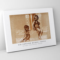 Sir Edward Burne Jones - Troy Triptych - Study of Two Putti (1870–1872)