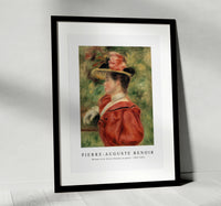 
              Pierre Auguste Renoir - Woman with Glove (Femme au gant) 1893-1895
            