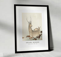 
              Ohara Koson - Couple of deers (1900 - 1930) by Ohara Koson (1877-1945)
            