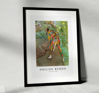 
              Odilon Redon - Harlequin 1885
            