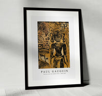 
              Paul gauguin - Tahitian Idol–the Goddess Hina 1894-1895
            