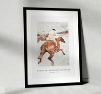 
              Henri De Toulouse–Lautrec - The Jockey 1899
            