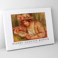 Pierre Auguste Renoir - Andrée in a Hat, Reading (Andrée en chapeau, lisant) 1918