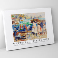 Pierre Auguste Renoir - Children on the Seashore, Guernsey (Enfants au bord de la mer Ã Guernesey) 1883