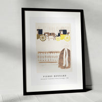 Pierre Bonnard - Nursemaids’ Promenade; Frieze of Carriages (1895)