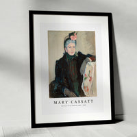 Mary Cassatt - Portrait of an Elderly Lady 1887
