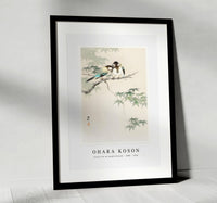 
              Ohara Koson - Great tits on maple branch (1900 - 1936)
            