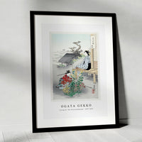 Ogata Gekko - Caring for the Chrysanthemums (1887–1896)