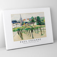 Paul Cezanne - Village Square (Place de village) 1881